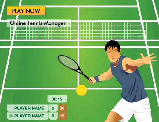 Online Tennis Manager Game android App screenshot 0