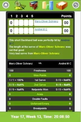 Online Tennis Manager Game android App screenshot 9