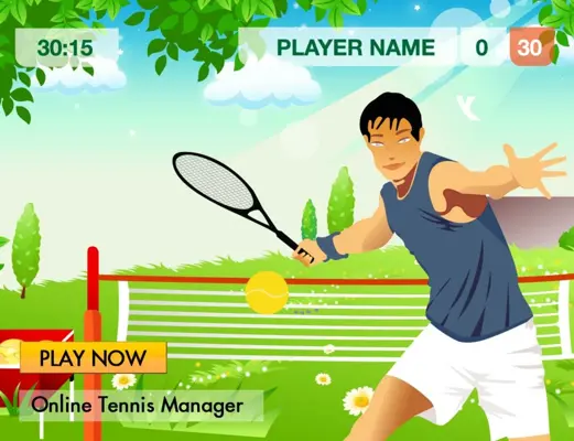 Online Tennis Manager Game android App screenshot 1