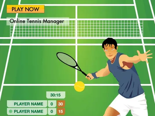 Online Tennis Manager Game android App screenshot 2